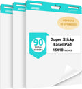 Sticky Mini Easel Pad 15 x 18 in - Self Stick Flip Chart Paper