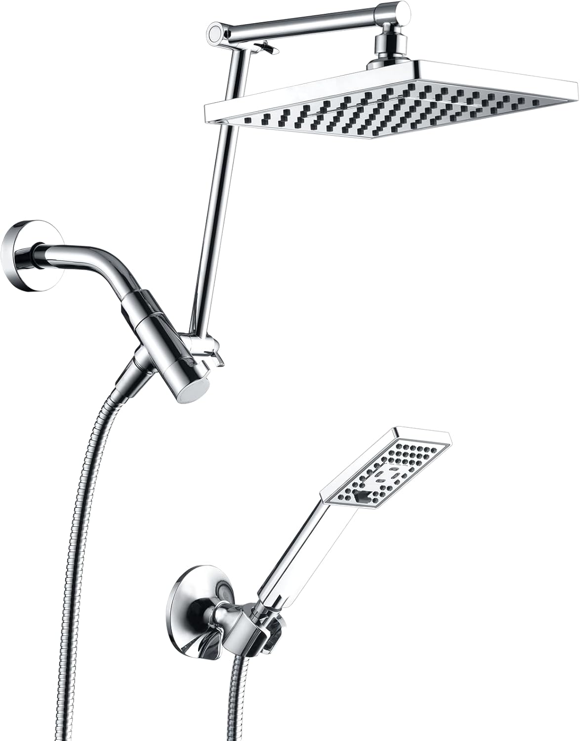 High Pressure Rain Shower Head Combo for Ultimate Relaxation