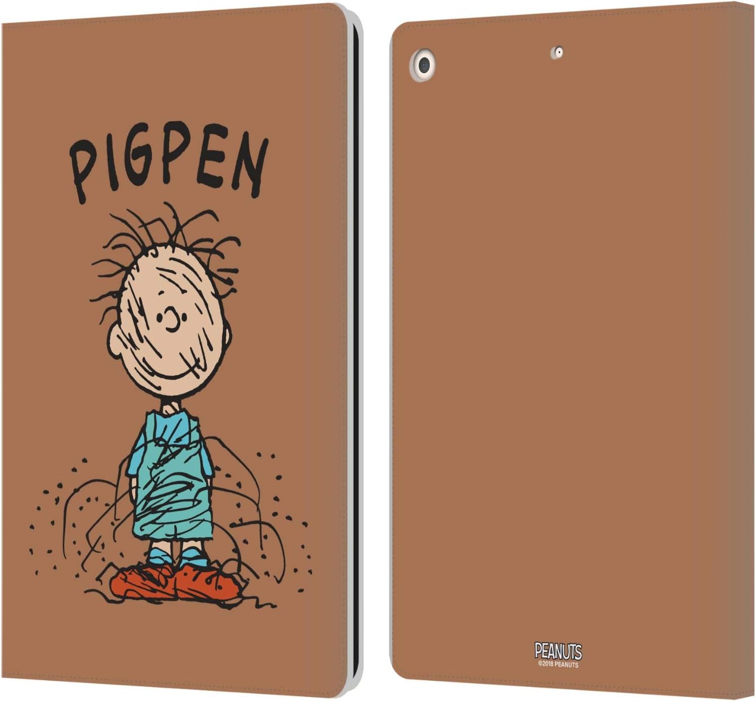 Peanuts Pigpen Leather Wallet Case for iPad 10.2 - Stylish & Durable