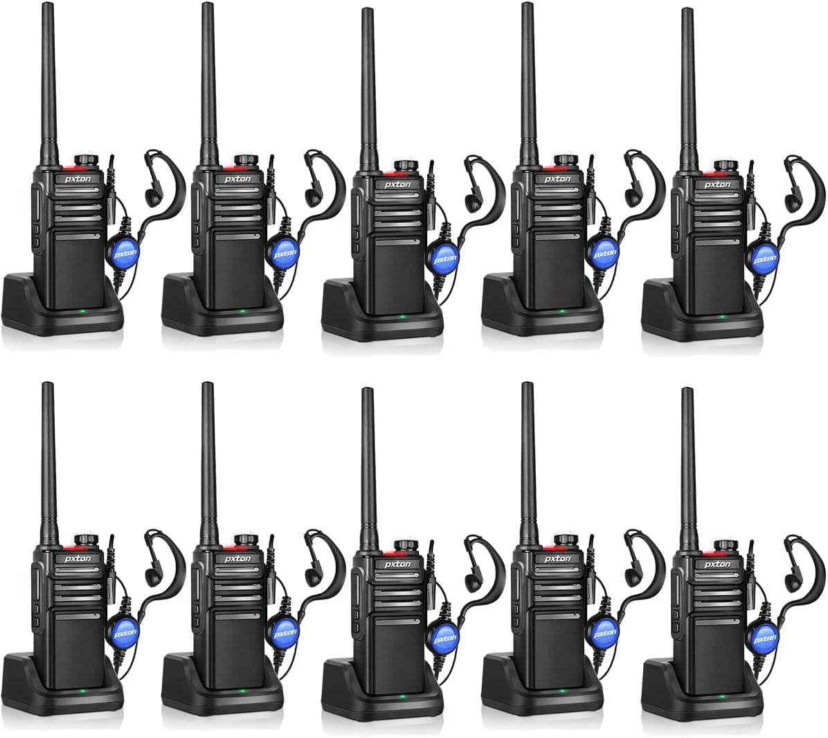 Pxton Waterproof Walkie Talkies for Adults - Long Range