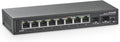 2.5Gigabit Ethernet Switch with 2x10G SFP - Compact Unmanaged Switch