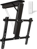 Electric Ceiling TV Mount Motorized Flip Down Bracket - Space-Saving