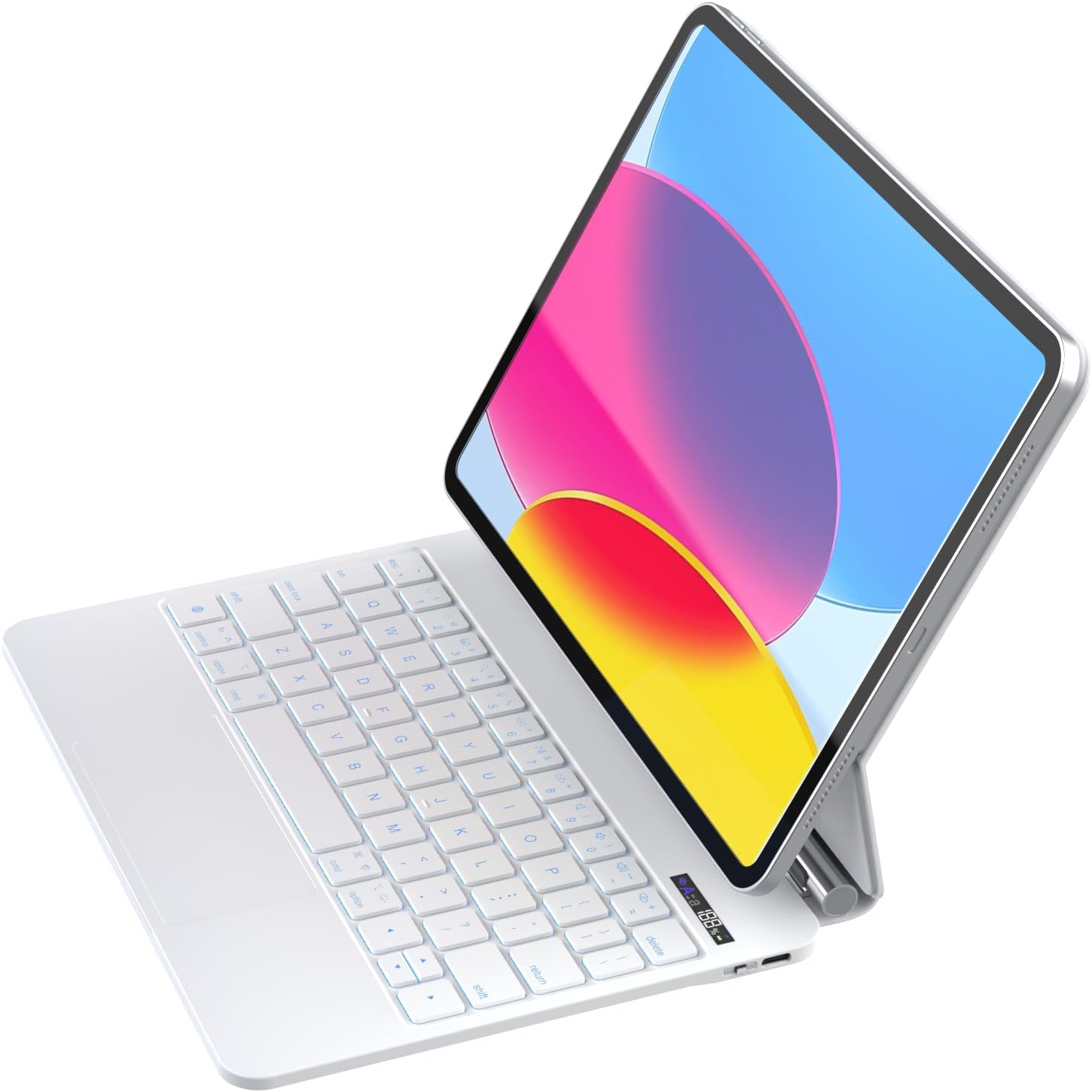 ZENLU iPad 10th 11th Gen Case with Keyboard and Trackpad