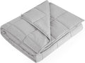 L'AGRATY Weighted Blanket 60in x 80in 15lb - Cooling, Breathable