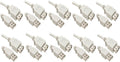10 Pack USB 2.0 A Male to A Female Extension Cable 15 Ft - Reliable