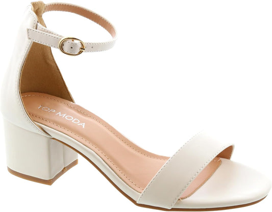 TOP Moda Darcie-1 Ankle Strap High Heel Sandals for Any Occasion