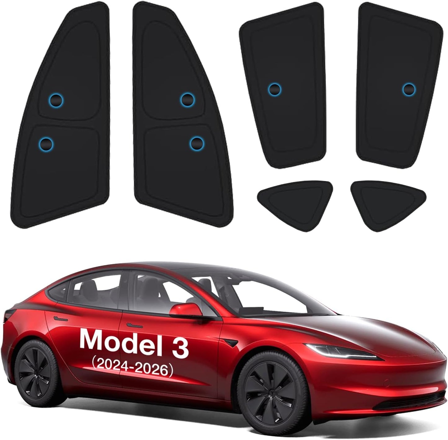 Wigoo Tesla Model 3 Side Window Sunshade for Ultimate Comfort