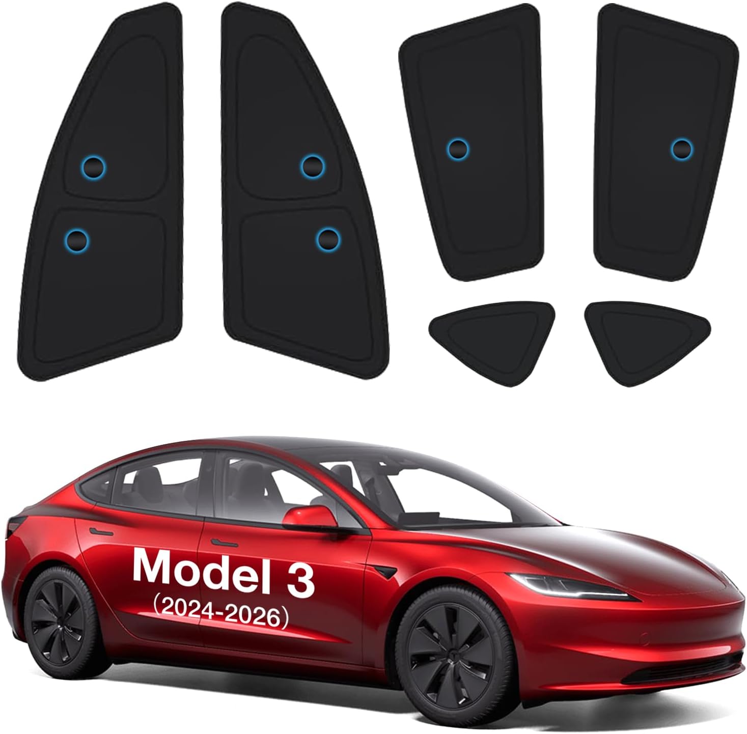 Wigoo Tesla Model 3 Side Window Sunshade for Ultimate Comfort