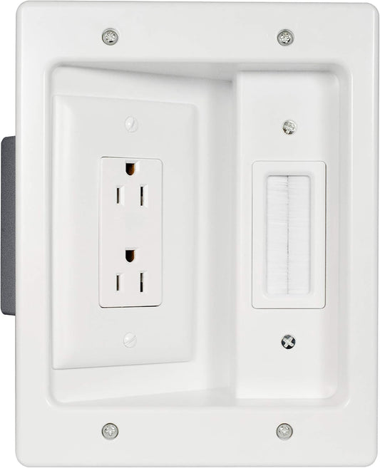 Conceal, Manage, and Power Cords with On-Q Wall Kit