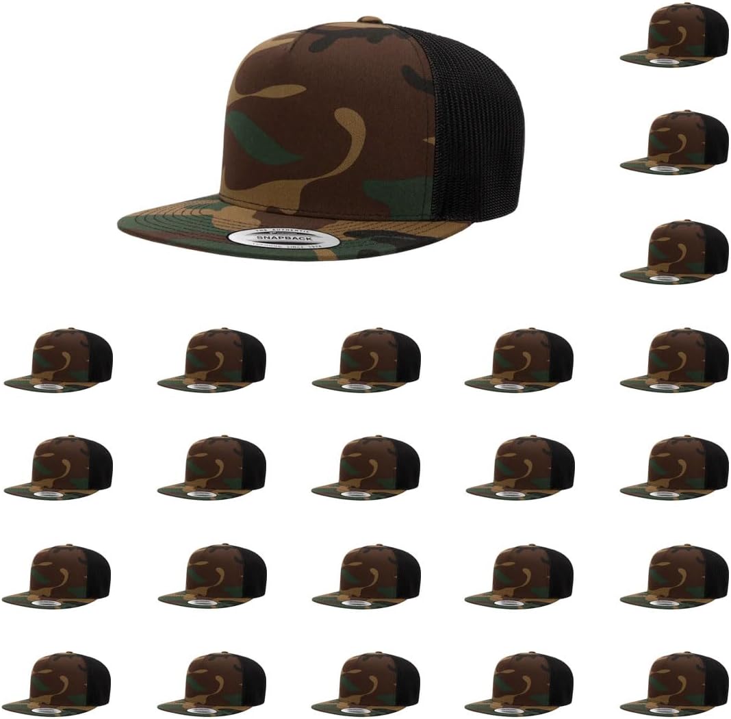 Yupoong 5-Panel Classic Trucker Cap for Ultimate Comfort