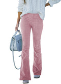Sidefeel Women's Fashionable Flare Pants for Cozy Fall Days