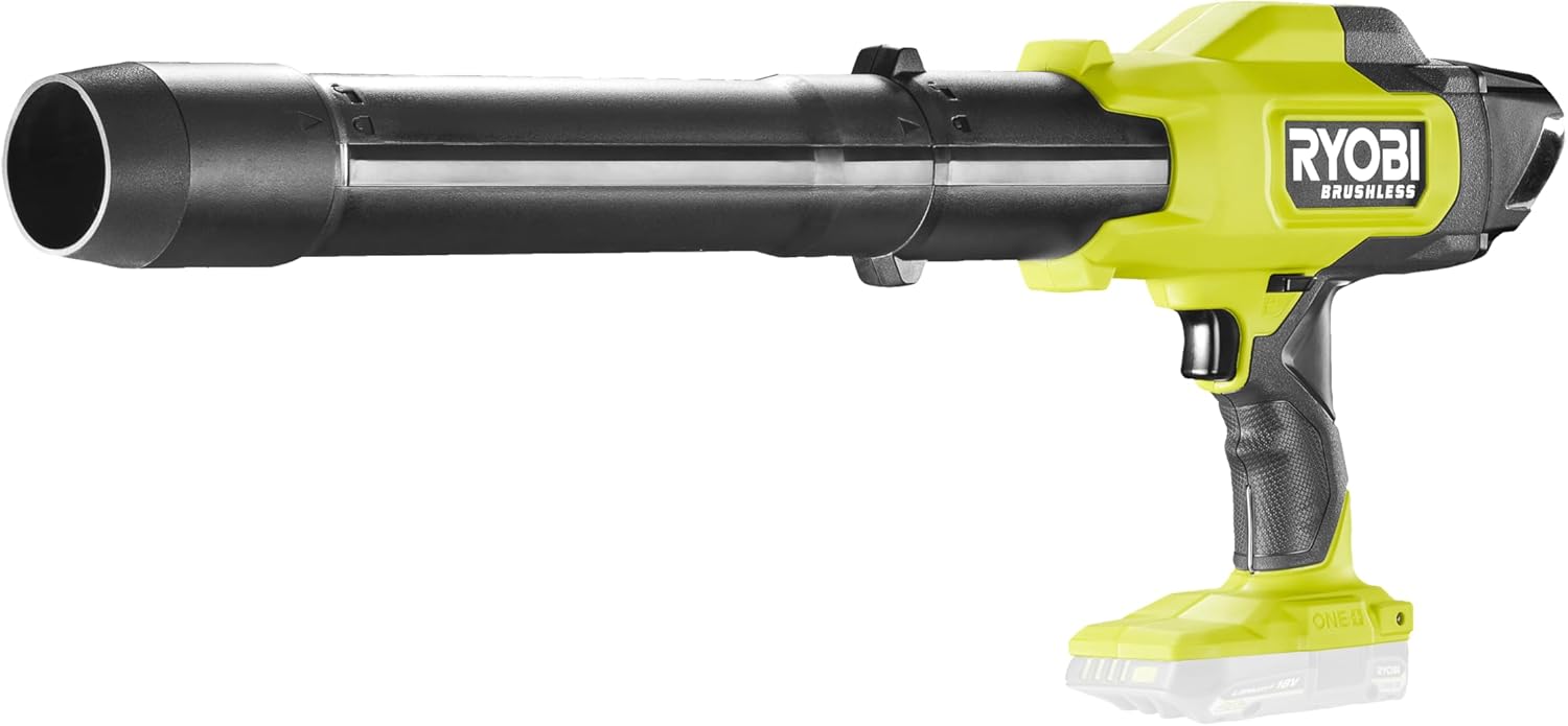 RYOBI 18V ONE+ Brushless Compact Blower for Easy Leaf Cleanup