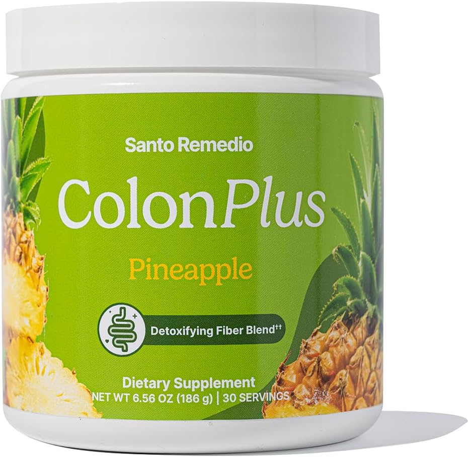 Santo Remedio Colon Plus: Dietary Fiber and Probiotics Supplement