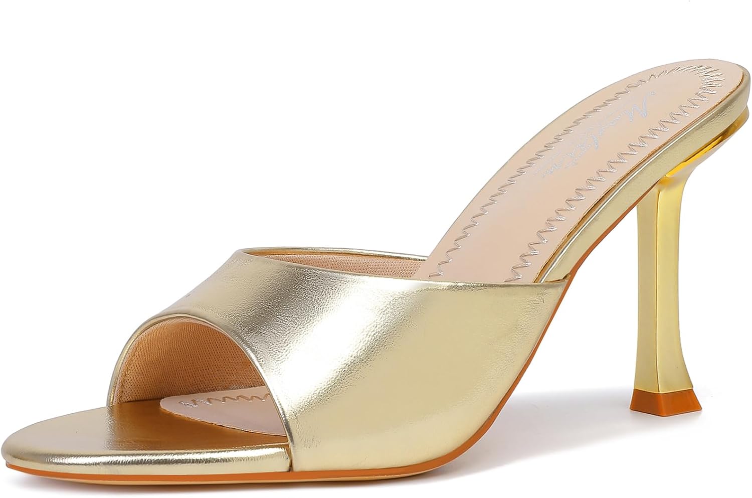 Mostrin Kitten Heels for Women with Bow Vintage Mules Style