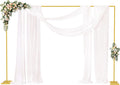 Backdrop Stand 6.6ft x 10ft Adjustable Pipe and Drape - Heavy Duty
