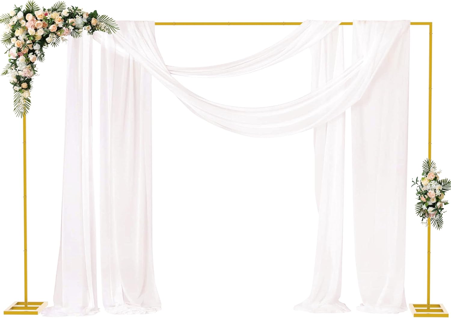 Heavy Duty Backdrop Stand for Weddings and Parties - Adjustable