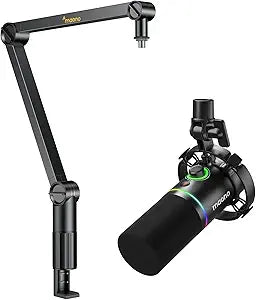 MAONO PD200X Dynamic Microphone Bundle for Podcasting and Streaming