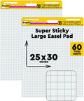 Post-it Super Sticky Easel Pad 25 x 30 in - Repositionable Grid Paper