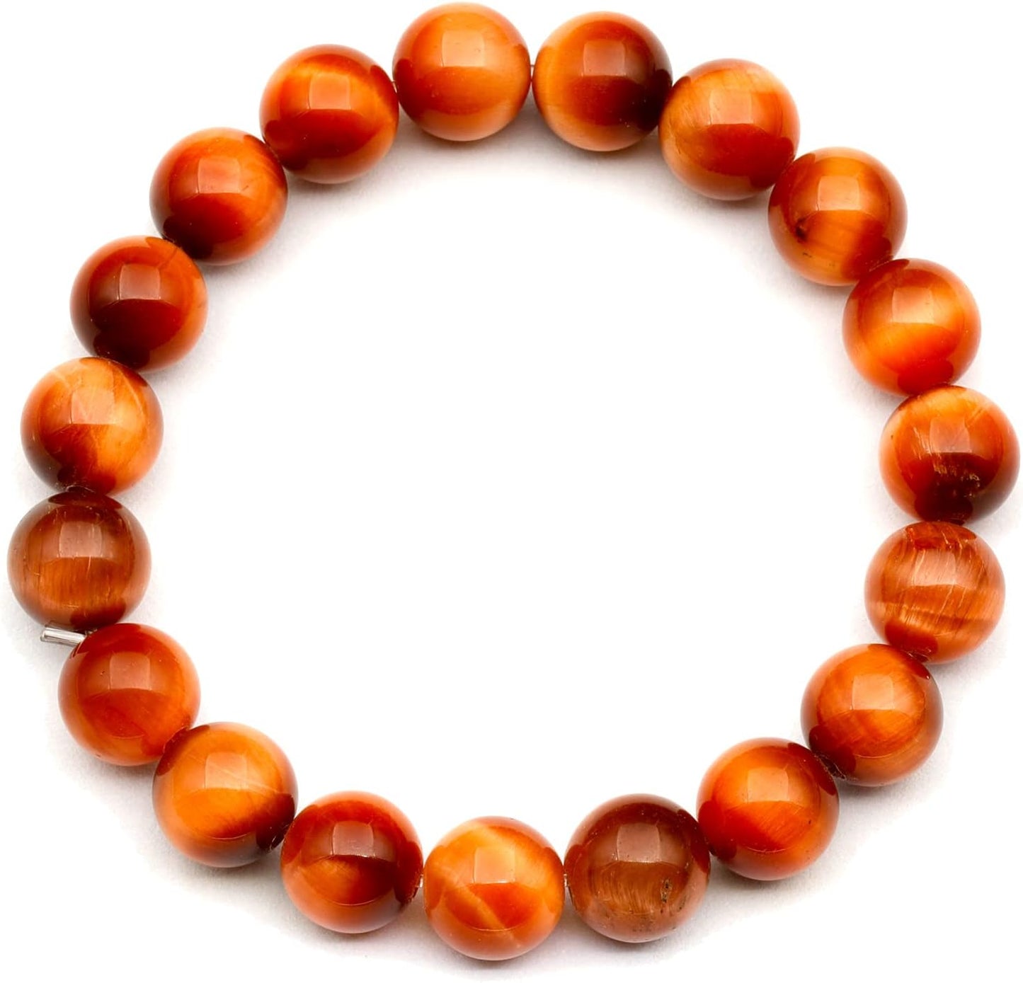 Natural Fluorite Beaded Stretchy Bracelet for Healing and Style