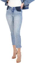 Savi Parker Maternity Jeans for Women - Straight Leg Under Belly High