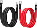 4 AWG Battery Cable 6ft Gauge Inverter Cables for Automotive Solar
