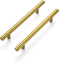 7.38ft Cabinet Pulls Brushed Brass Stainless Steel - 30 Pack