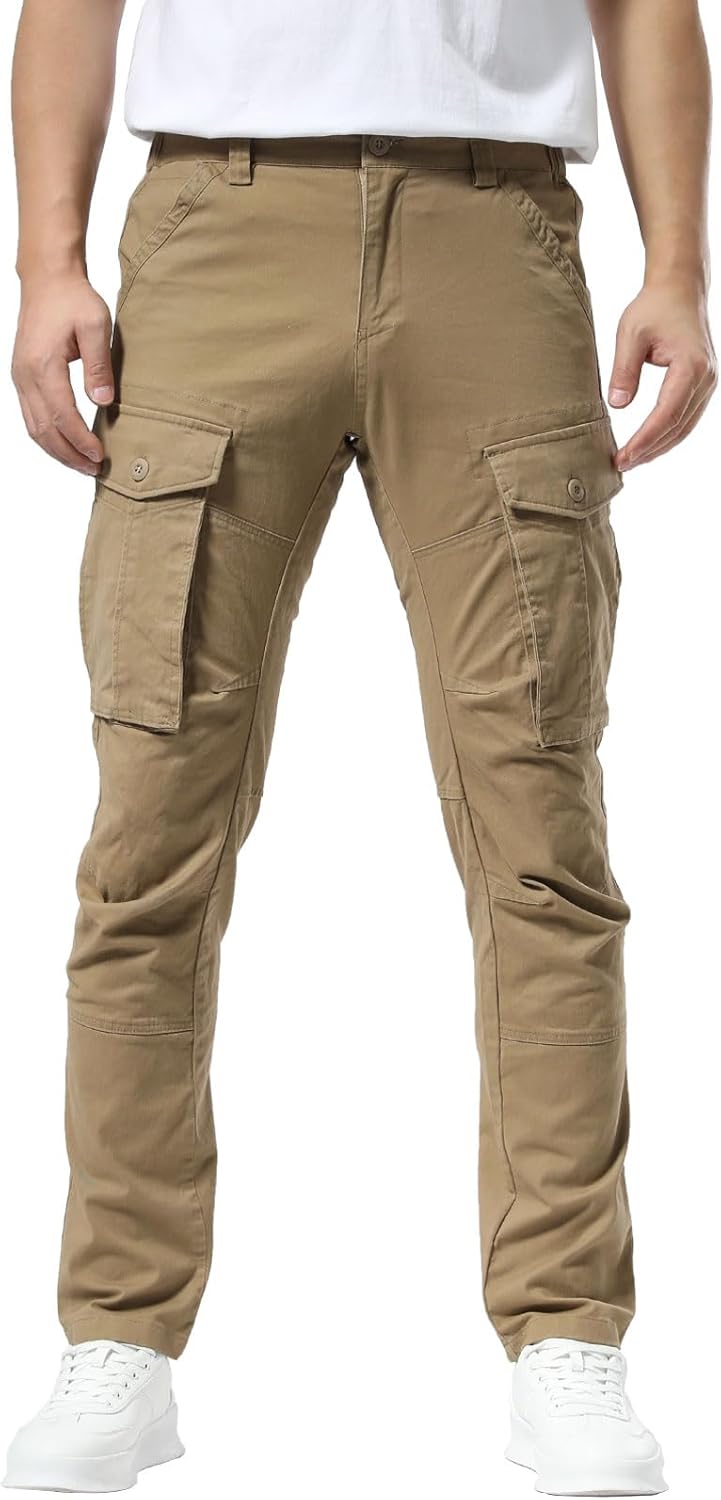 Pacific Blue Cargo Pants for Men and Women with Slim Fit Design