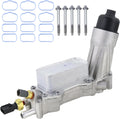 3.6L Engine Oil Cooler & Filter Housing Adapter Compatible 2011-2016