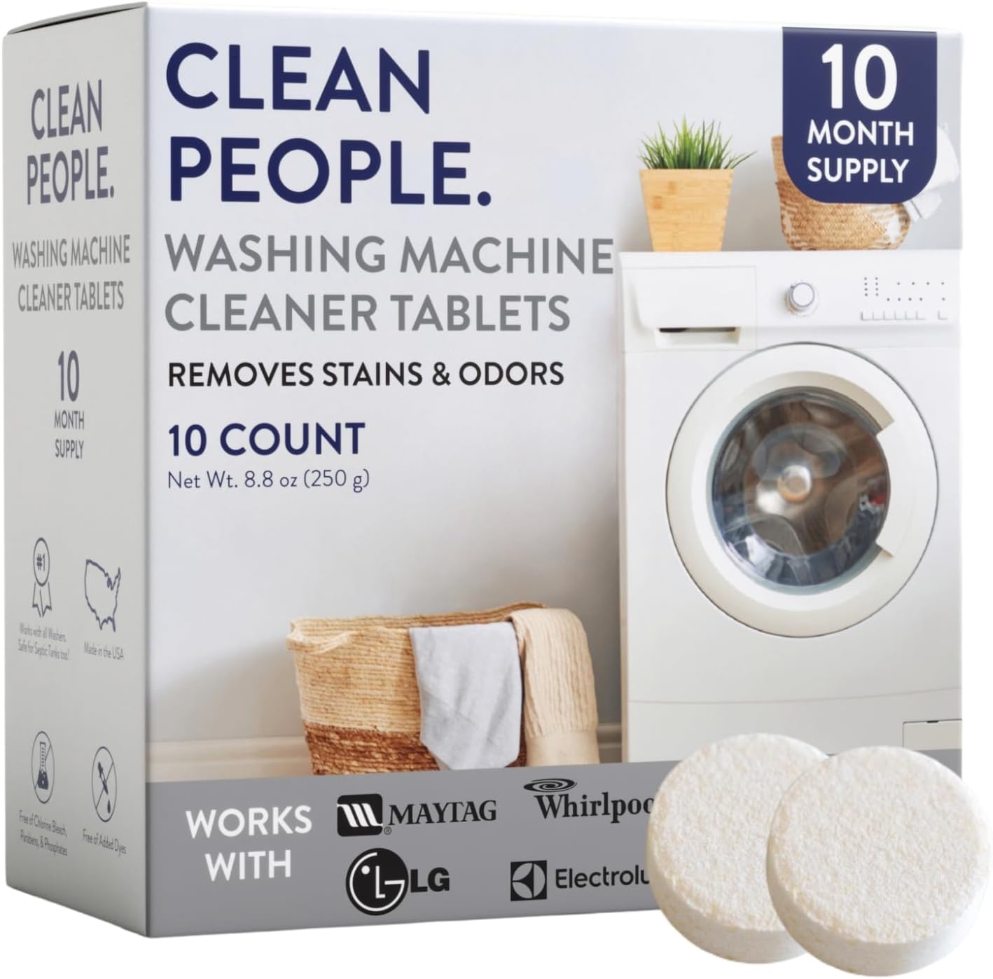 Freshen & Revive with THE CLEAN PEOPLE Washer Cleaner