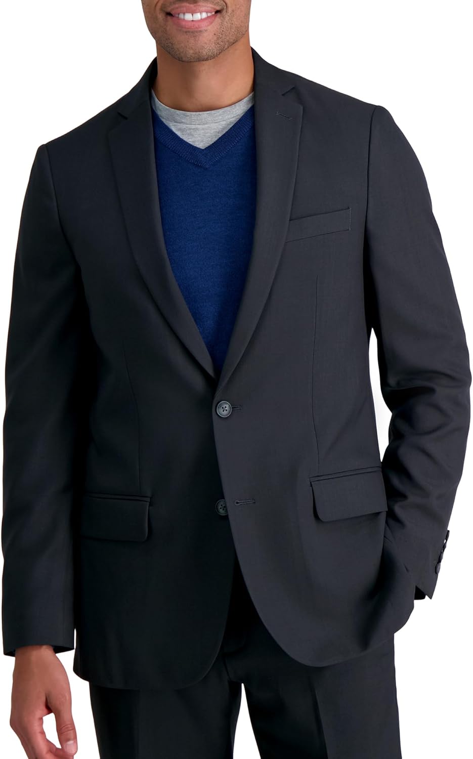 Haggar Men's Smart Wash Slim Fit Suit Separates for Comfort
