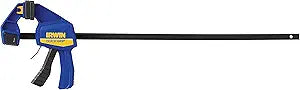 IRWIN QUICK-GRIP Bar Clamp: One-Handed Clamp/Spreader 24-Inch