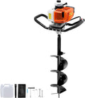 Post Hole Digger Gas Powered 63CC 2400W Earth Auger - Heavy Duty
