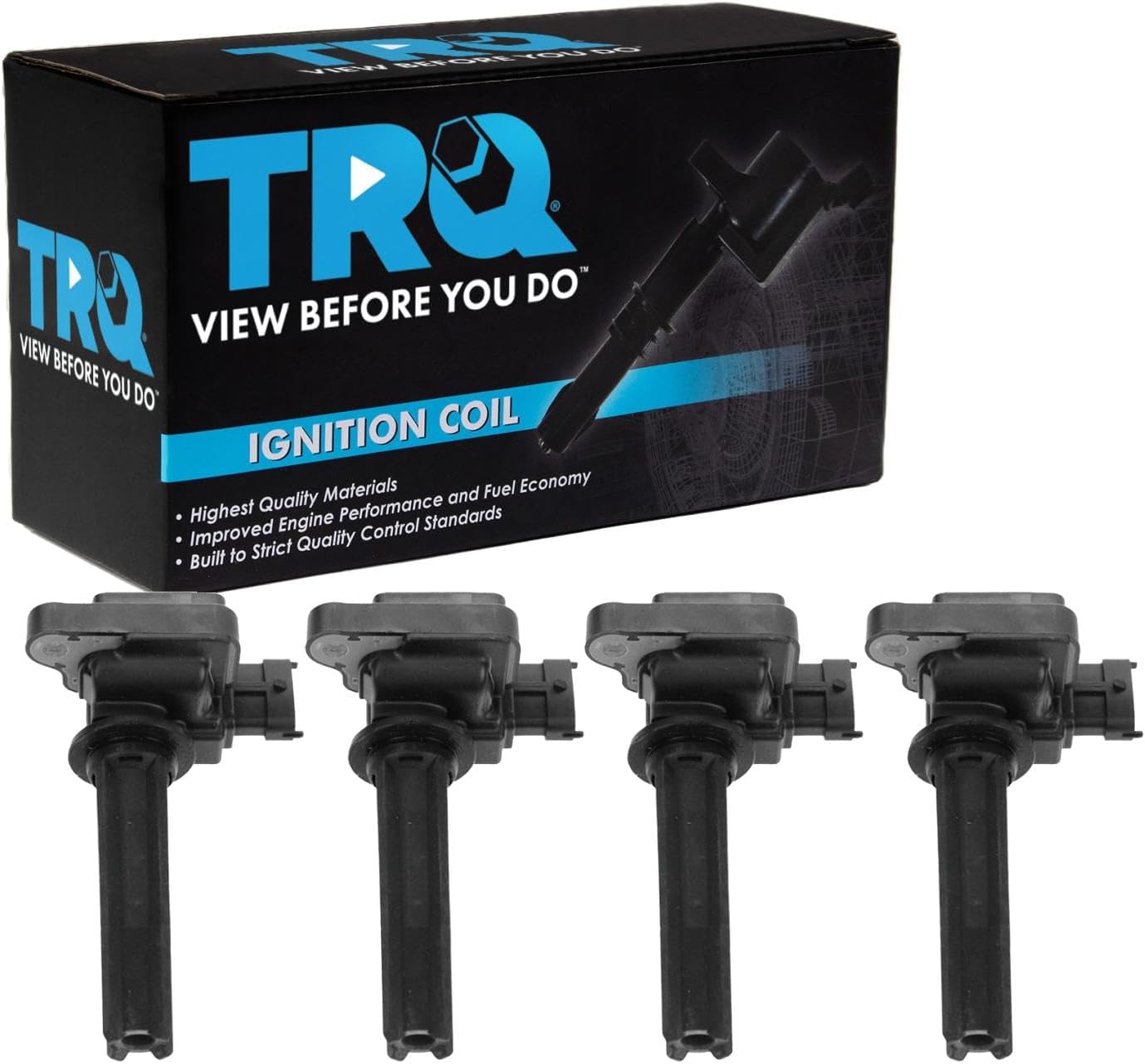 TRQ Ignition Coil Set for 2003-2011 Saab 9-3 and 9-3X