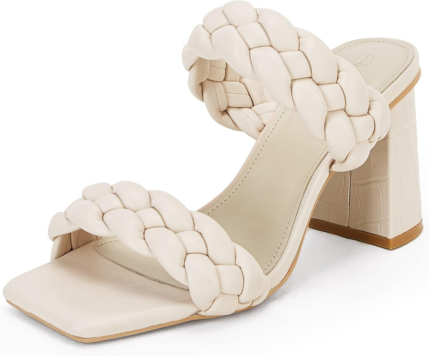 Stylish Braided Heels Sandals for Women - Perfect Summer Footwear
