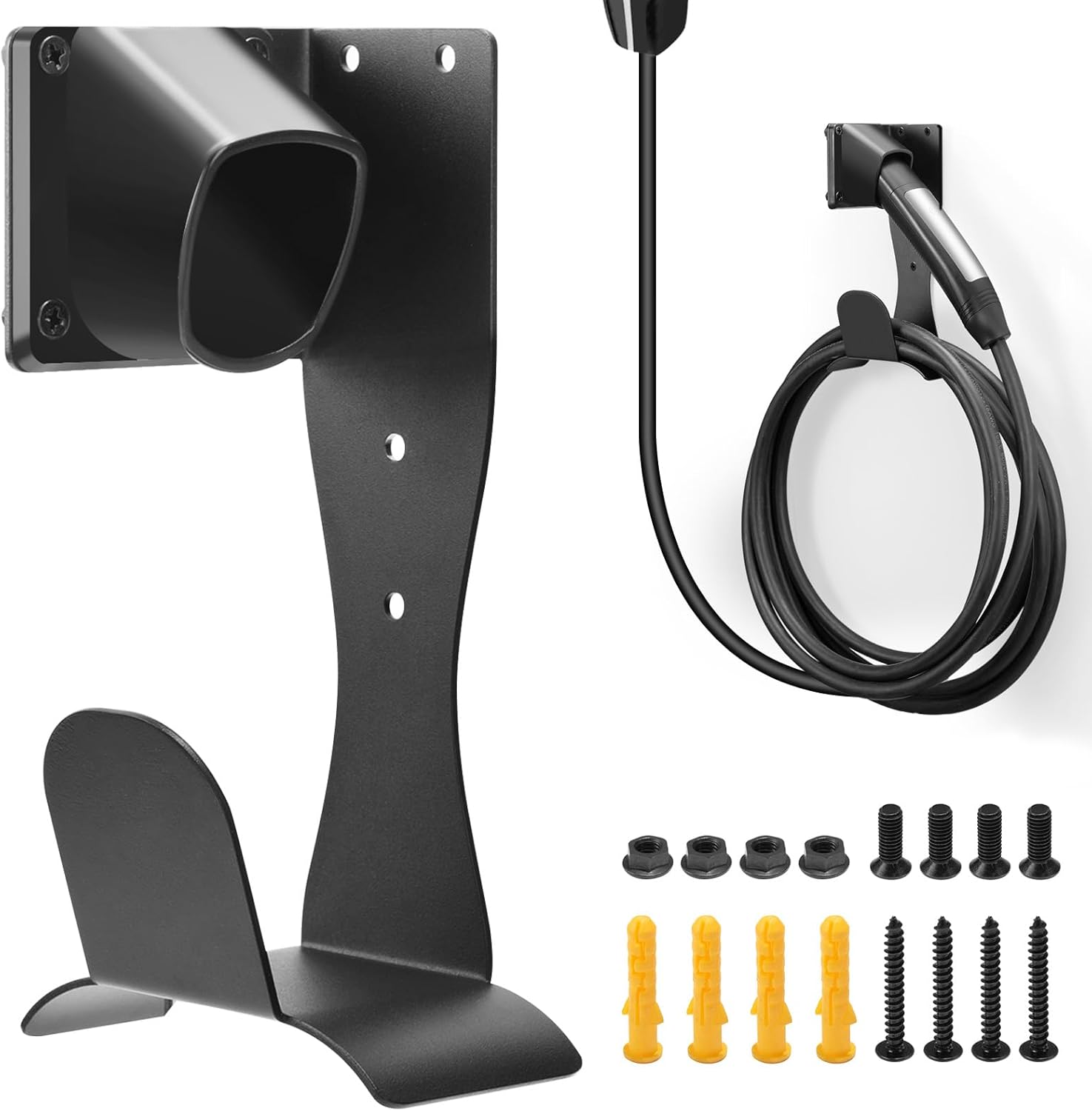 NACS Tesla Charger Wall Mount - Cable Organizer
