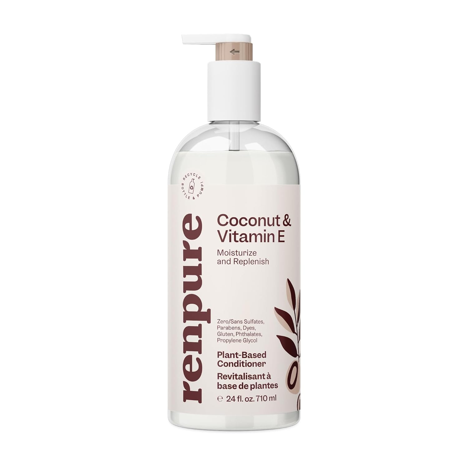 Renpure Moisturizing Coconut Conditioner - Silky Smooth Hair!
