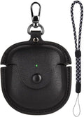 Leather Case for Bose QuietComfort Ultra Earbuds - Shockproof Keychain