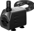 Submersible Pump 400GPH with AUTO-Shut-Off - Quiet High Lift Pump