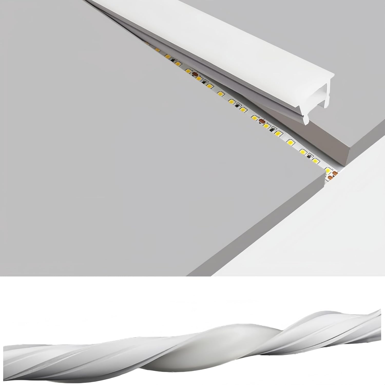 32.8Ft Silicone LED Channel System for DIY Neon Light Projects