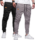 Mens Casual Joggers Pants - Comfortable Cotton Twill Chinos
