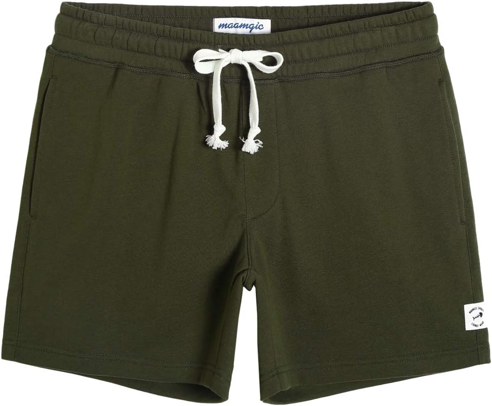 maamgic Mens Athletic Gym Shorts for Comfort and Style