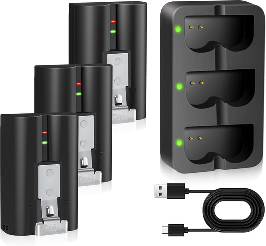 Power Up Your Security: Ring Battery 3-Pack + Charger Station by PoweLyte