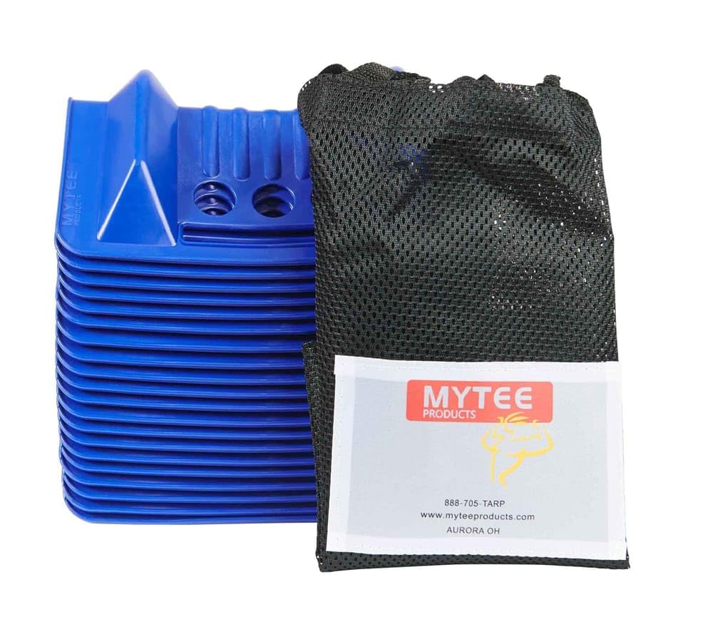 Mytee Products Blue Corner Protector V Shaped Edge Guards 120 Pack