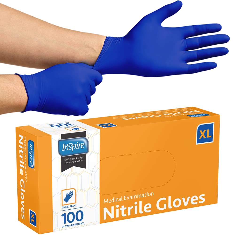 Premium Stretch Cobalt Blue Nitrile Gloves | Latex-Free | 4.5 Grade | Multi-Use