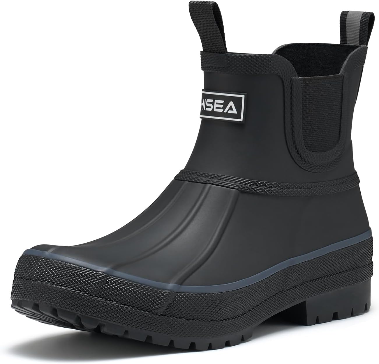 HISEA Women's Duck Chelsea Rain Boots for Stylish Outdoor Use