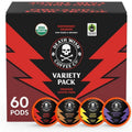 Single Serve Coffee Pods Mixed Roast Variety Pack - Bold, Smooth