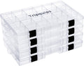 3600 Tackle Trays Plastic Storage Organizer Box with Removable