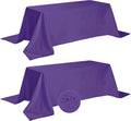 Fokitut Waterproof Rectangle Tablecloth 90x132 in - Stain Resistant