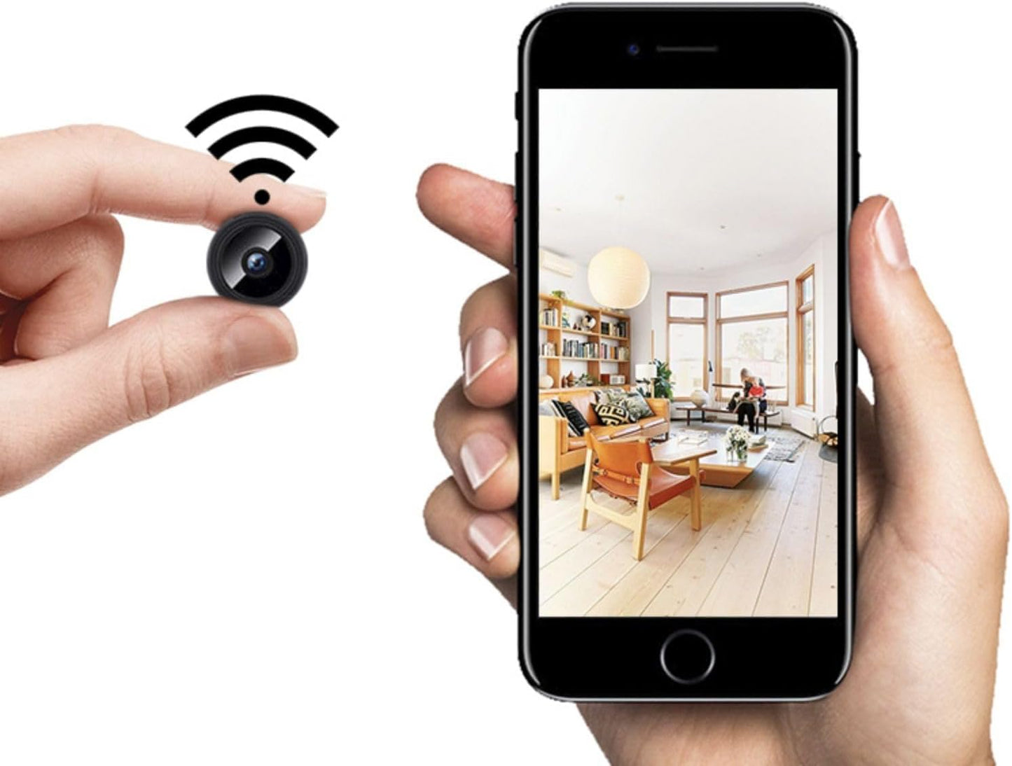 BVYY Mini WiFi Spy Camera: Motion Detection & App Control