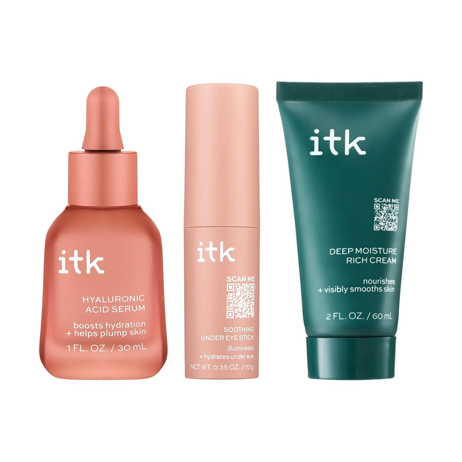 ITK Skincare Hydration Must-Haves Bundle for Ultimate Moisture